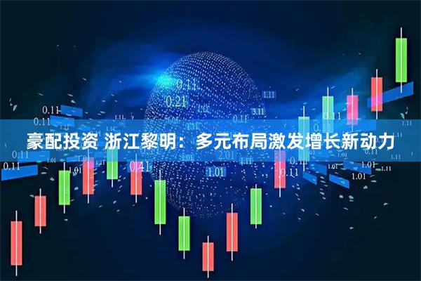 豪配投资 浙江黎明：多元布局激发增长新动力